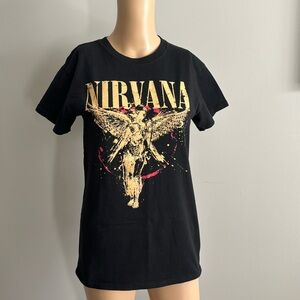 Nirvana T-Shirt in black, size Small